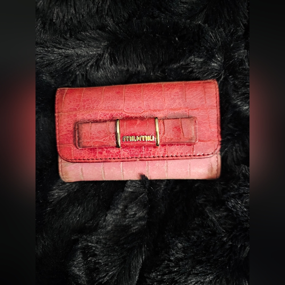 Euc Authentic Miu Miu Key Holder - image 1